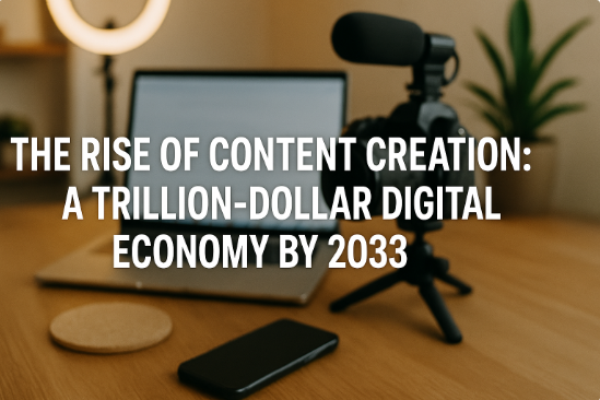 The Rise of Content Creation: A Trillion-Dollar Digital Economy by 2033